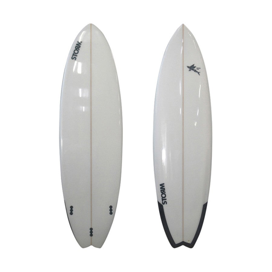 STORM Surfboard - Swallow Tail - 6'10 - Flying Fishing