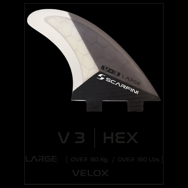 SCARFINI - VELOX CARBON Thruster - Size L (FCS)