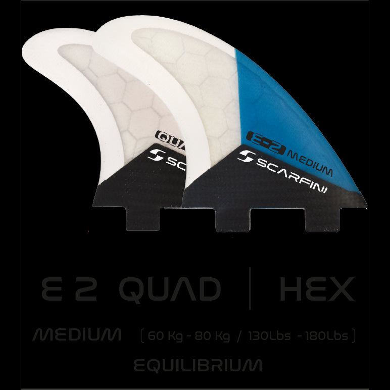 SCARFINI - EQUILIBRIUM CARBON Quad - Taille M (FCS)