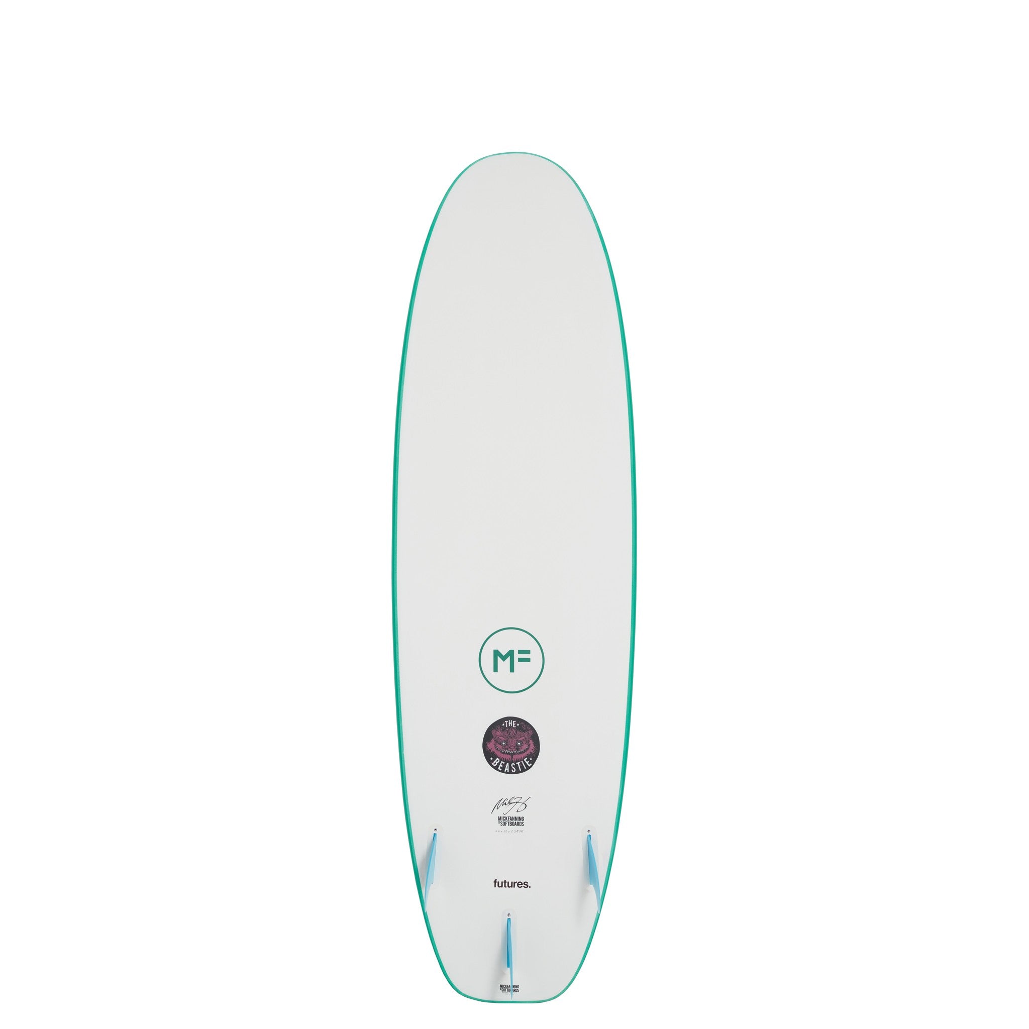MF Mick Fanning - Beastie 7'6 Futures - Jade