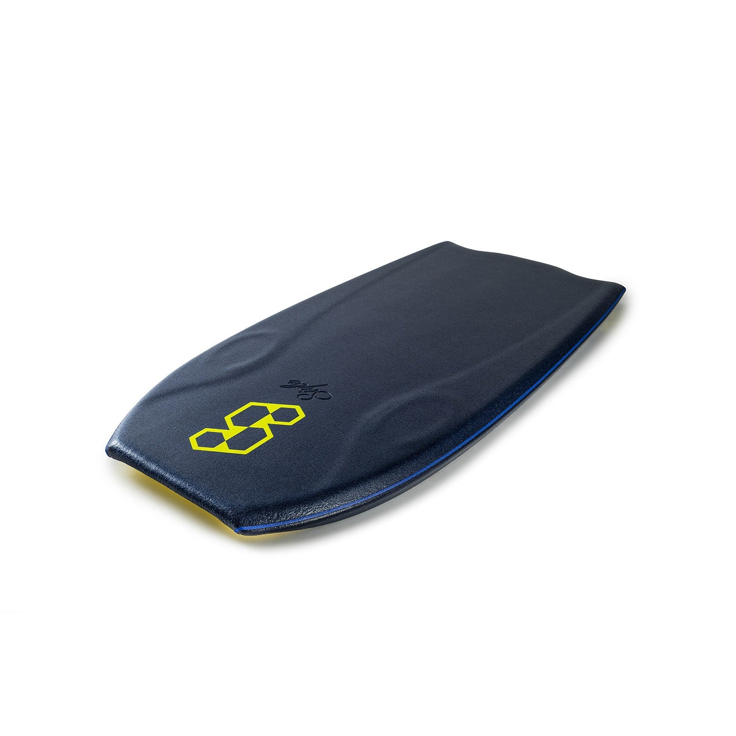 Science Bodyboard - Style LTD Flat Bat F4 PP - Midnight Blue / Yellow