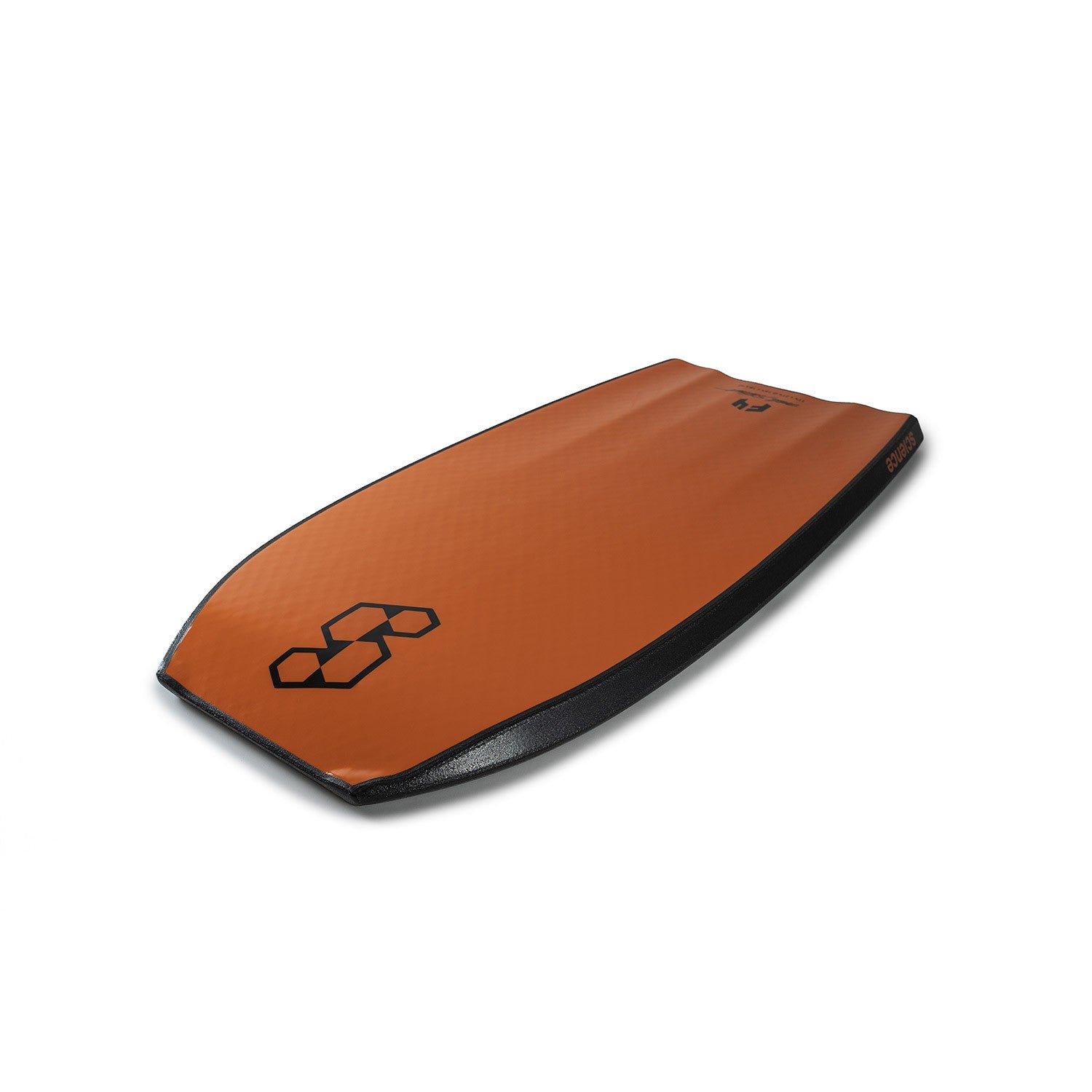 Science Bodyboard - Style Loaded F4 Quad Vent PP - Black / Orange