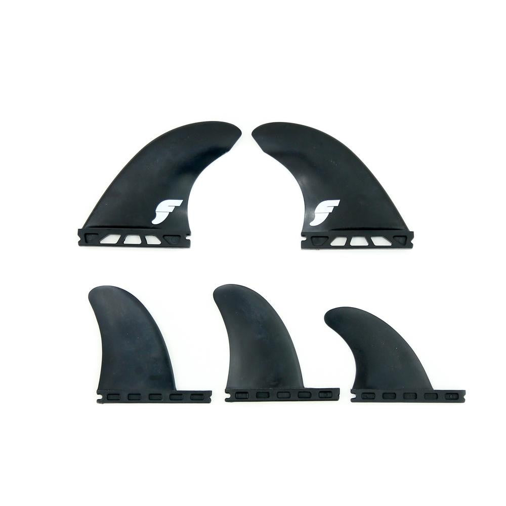 Stewart Surfboards - SCIMITAR 5 Fins Set - Futures - Black