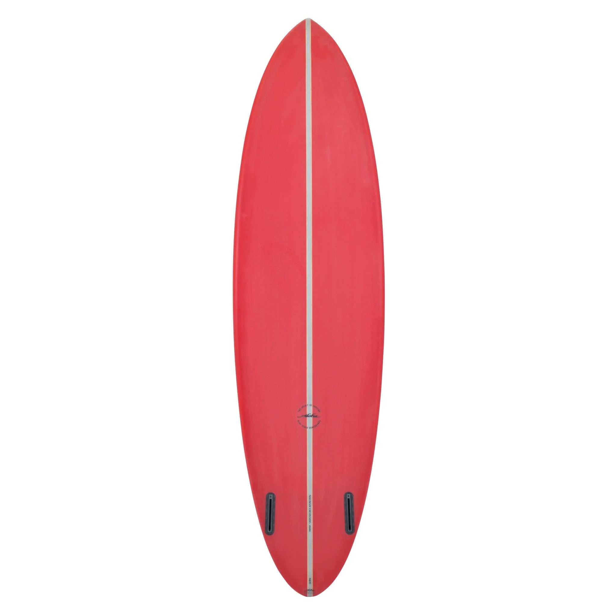 Tablas de surf ALOHA - Twin Pin 7'2 (PU) PVCP Futures - Rojo