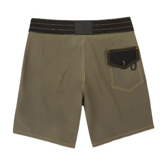 BIRDWELL - 808 Standard Boardshort - Army Green