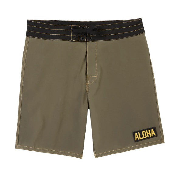 BIRDWELL - 808 Standard Boardshort - Army Green