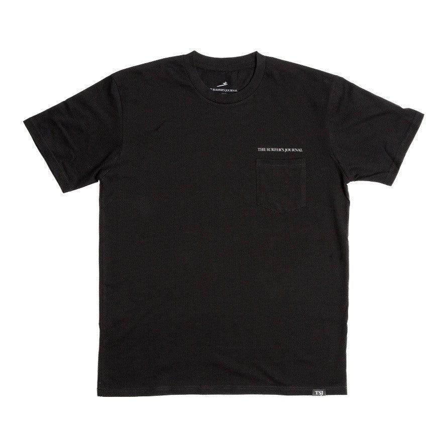 THE SURFER'S JOURNAL - T-shirt Moonwalk - Black