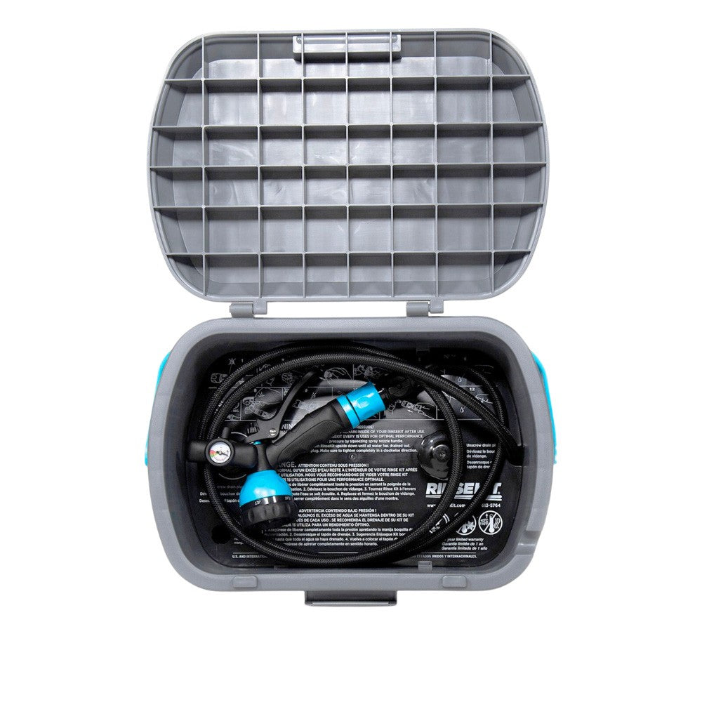 RINSEKIT PLUS PACK - Douche portable autonome avec Heater - Grey