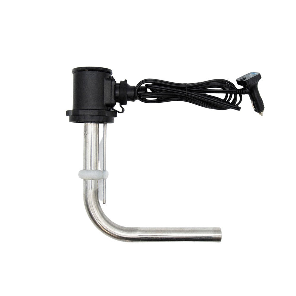 RINSEKIT PRO PACK - Stand-alone portable shower (with Battery) + Heater - Black