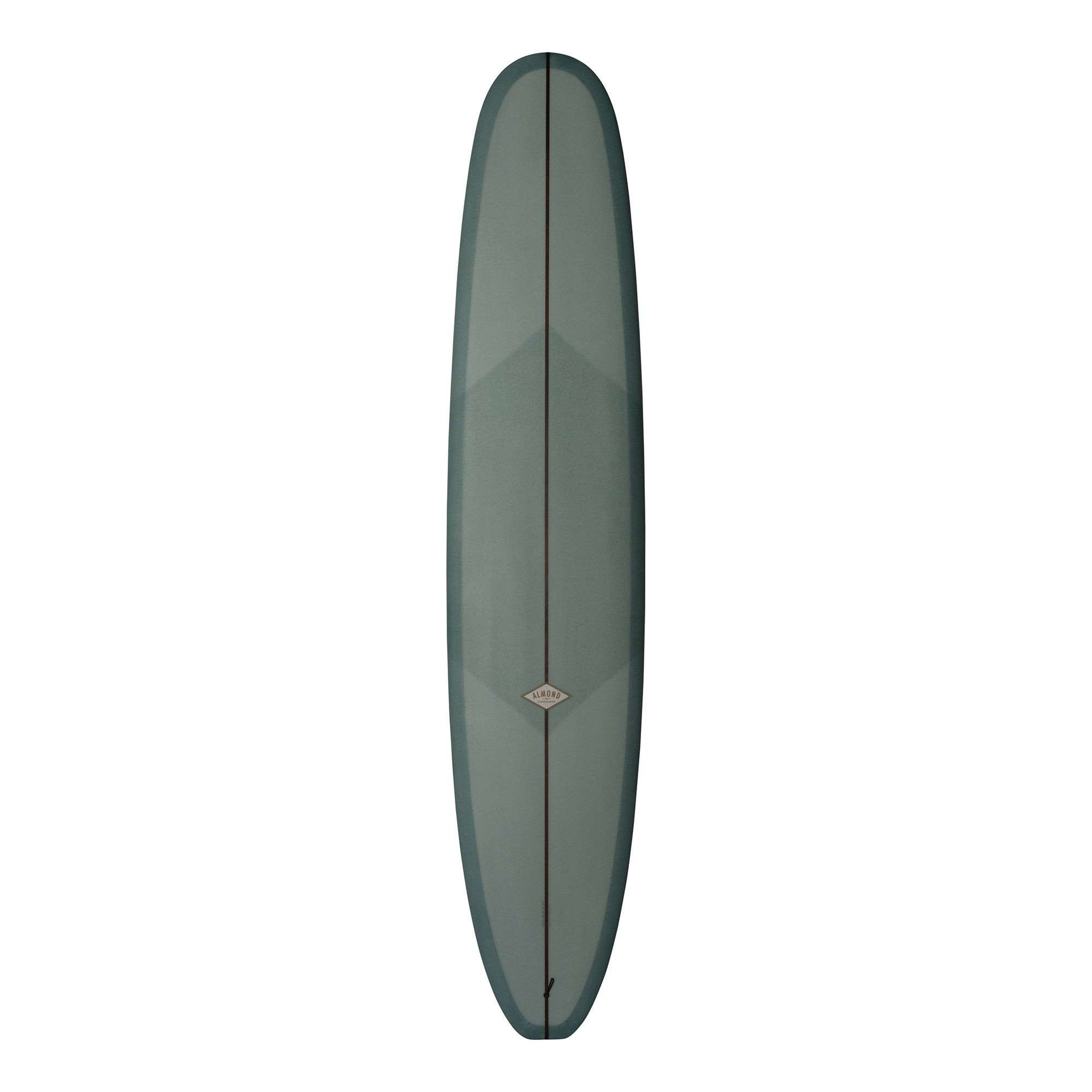 Longboard ALMOND Surf Thump 9'6 (PU) - Gris acero