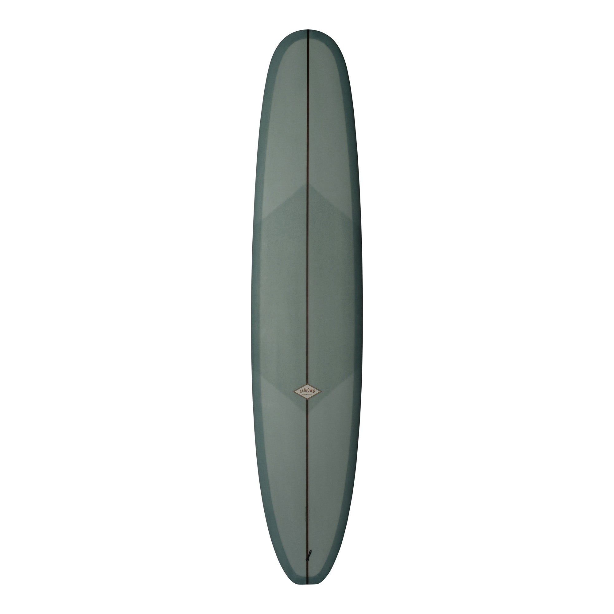 ALMOND Surf Thump 9'6 (PU) Longboard - Steel Gray