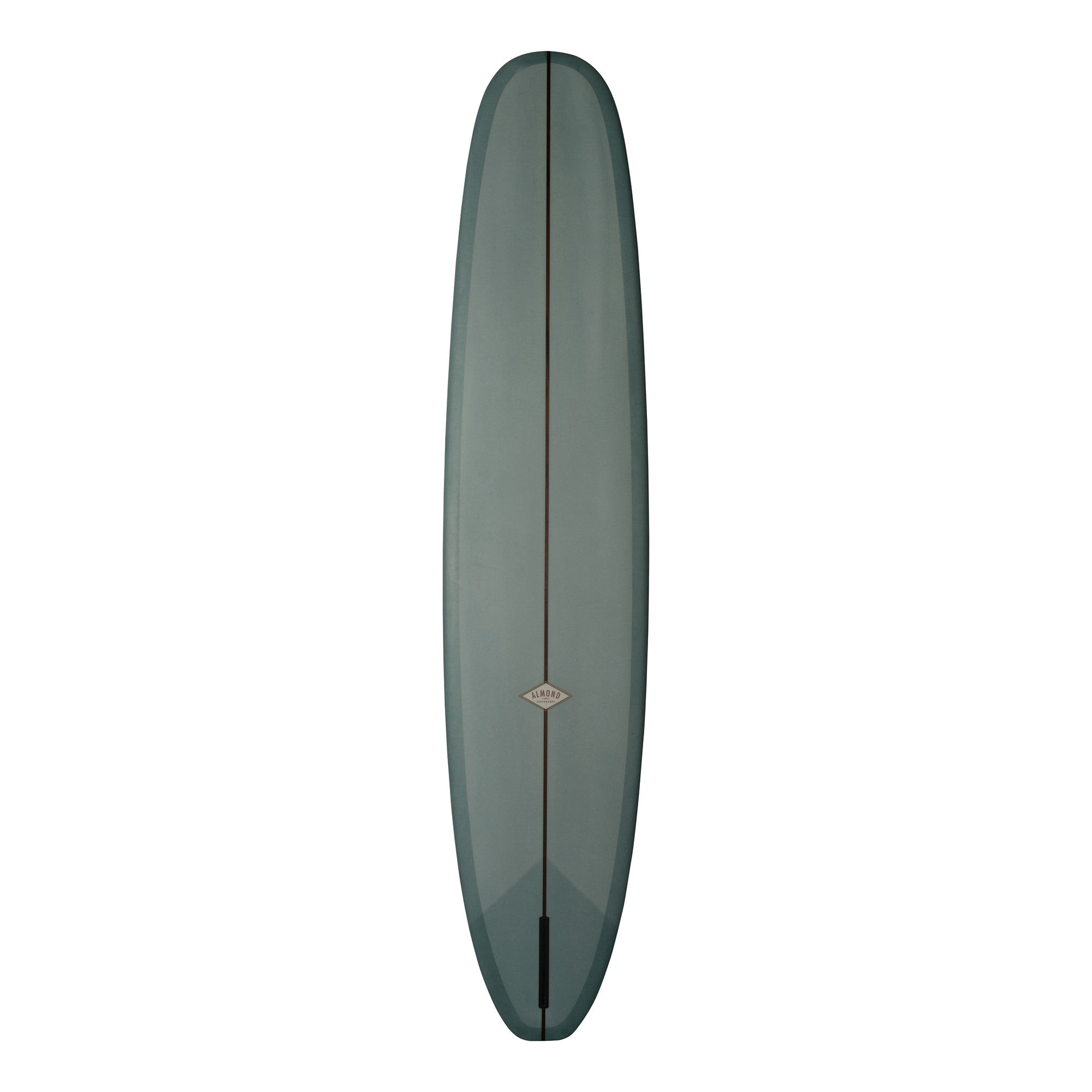 Longboard ALMOND Surf Thump 9'6 (PU) - Gris acero