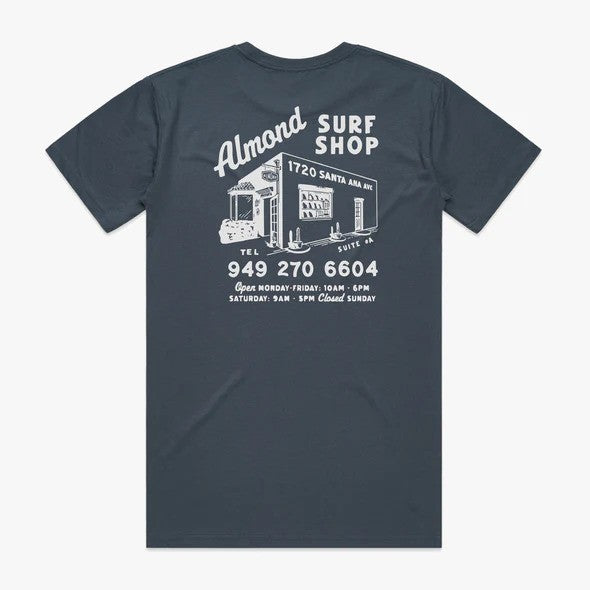 ALMOND - Service Tee - Charcoal