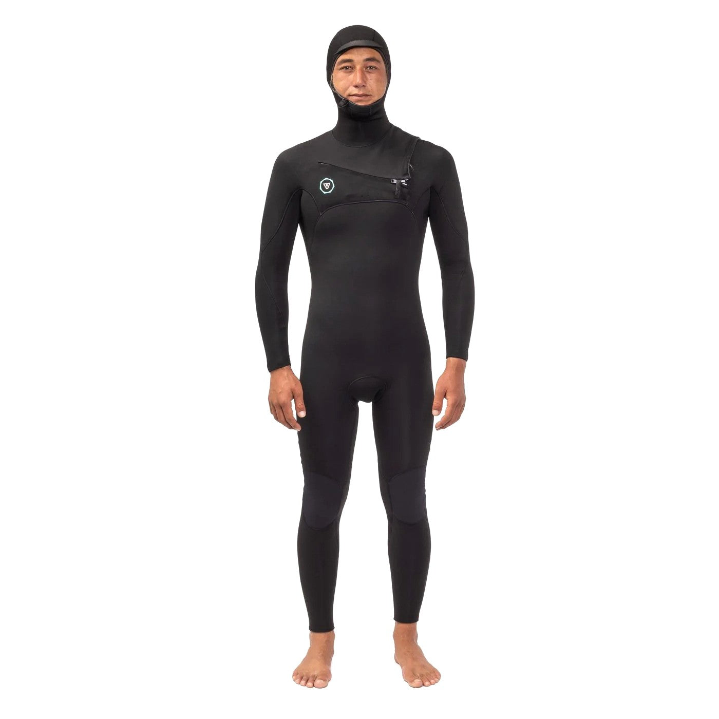 VISSLA - 7SEAS Full hooded Chest - 5/4/3MM - Black