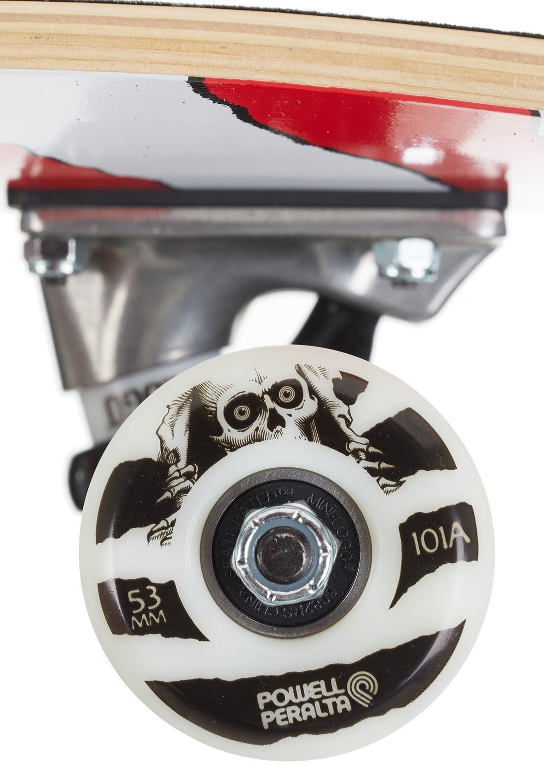 Powell Peralta - Destripador completo 8.0 x 31.45 pulgadas - ROJO