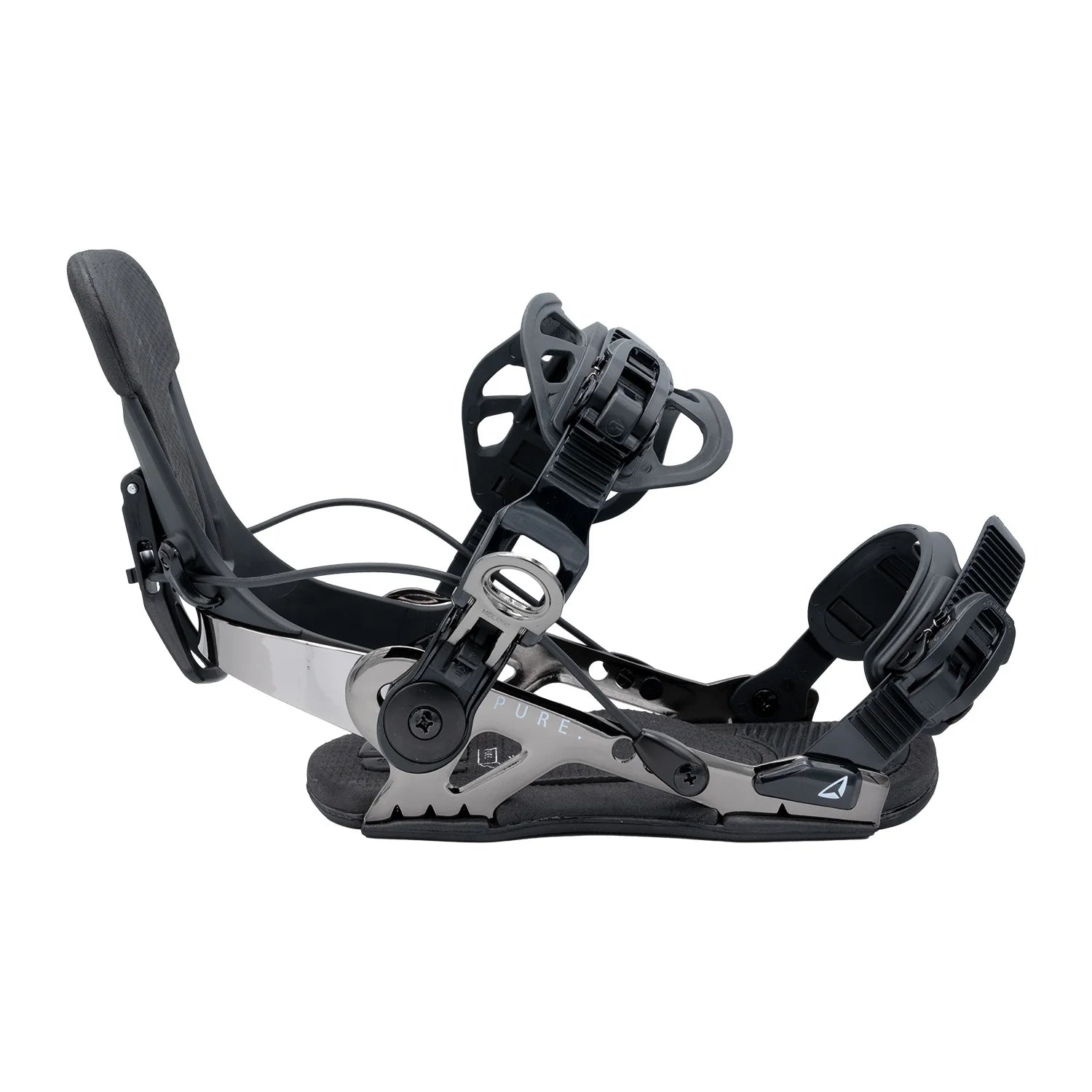 SP BINDINGS - Fixations Snowboard - Slab PURE 2025  (Multi Entry) - Gunmetal