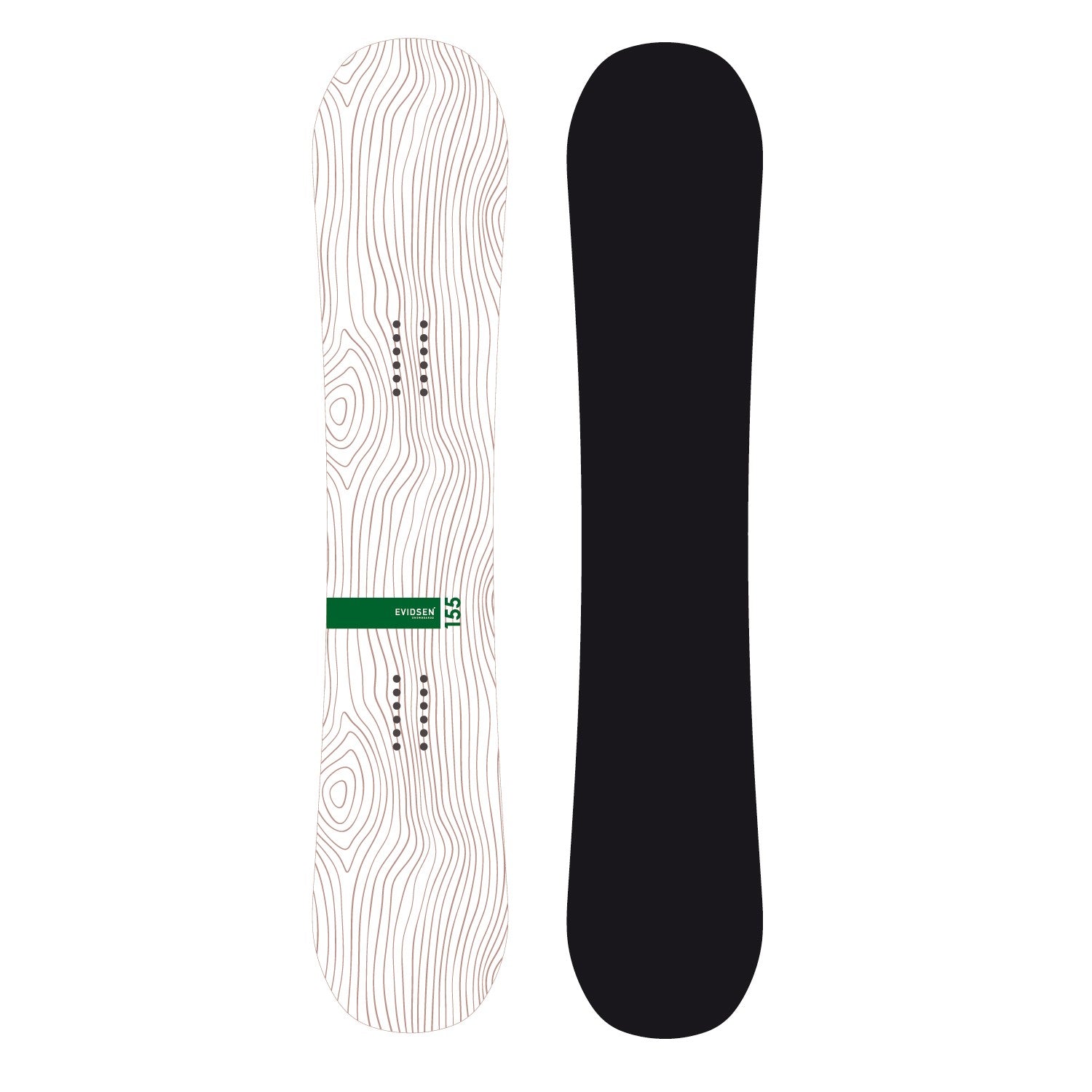 EVIDSEN SNOWBOARDS - Planche de Snowboard 155