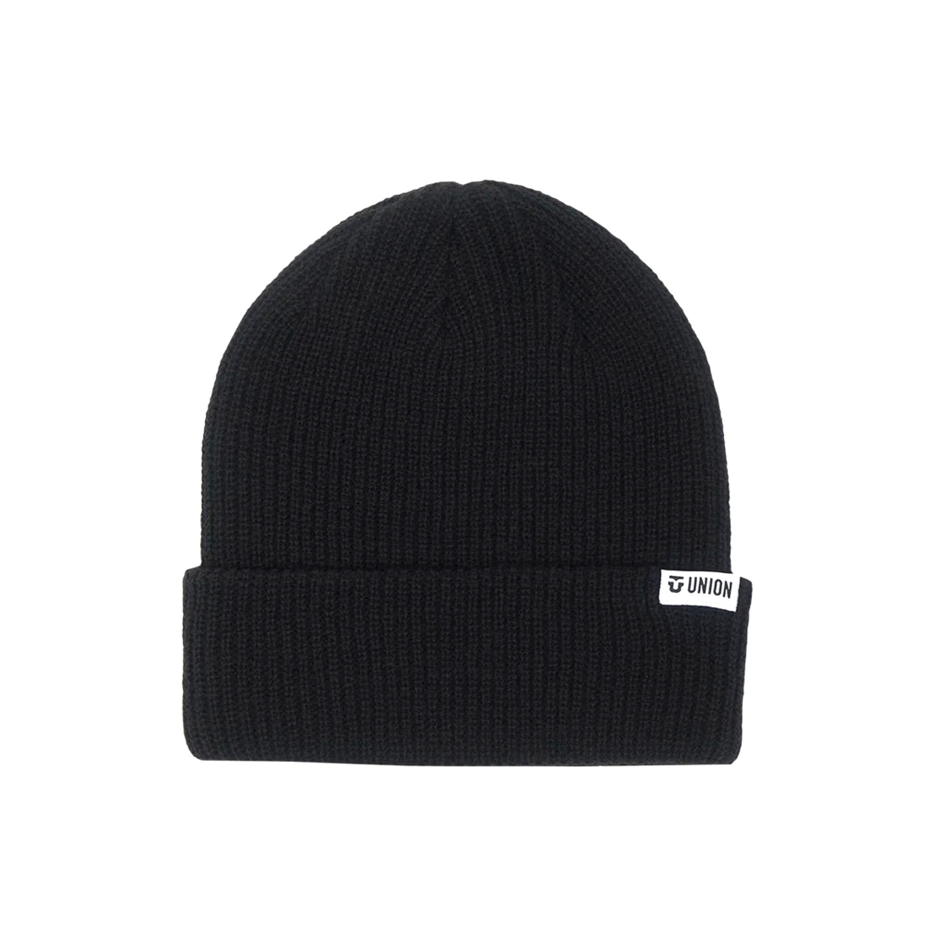 UNION BINDING CO. - Low Cuff Beanie Hat - Black
