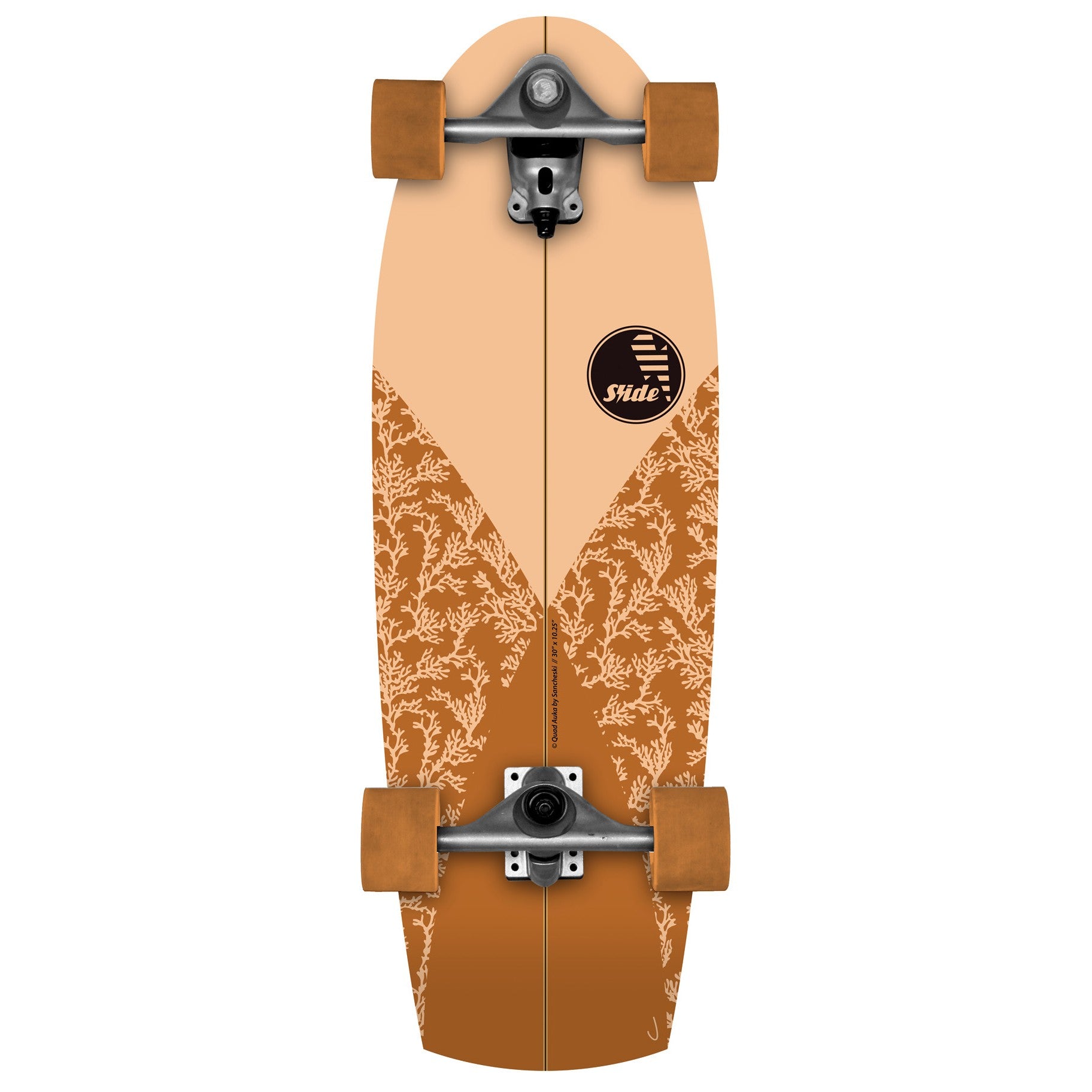 SLIDE - Auka Quad Surf Skate - 30 Inch