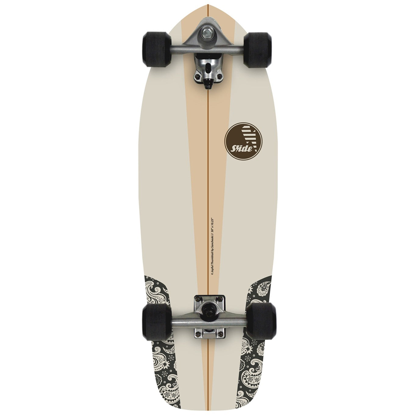 SLIDE - Joy Thumb Tail Surf Skate - 30 Inch