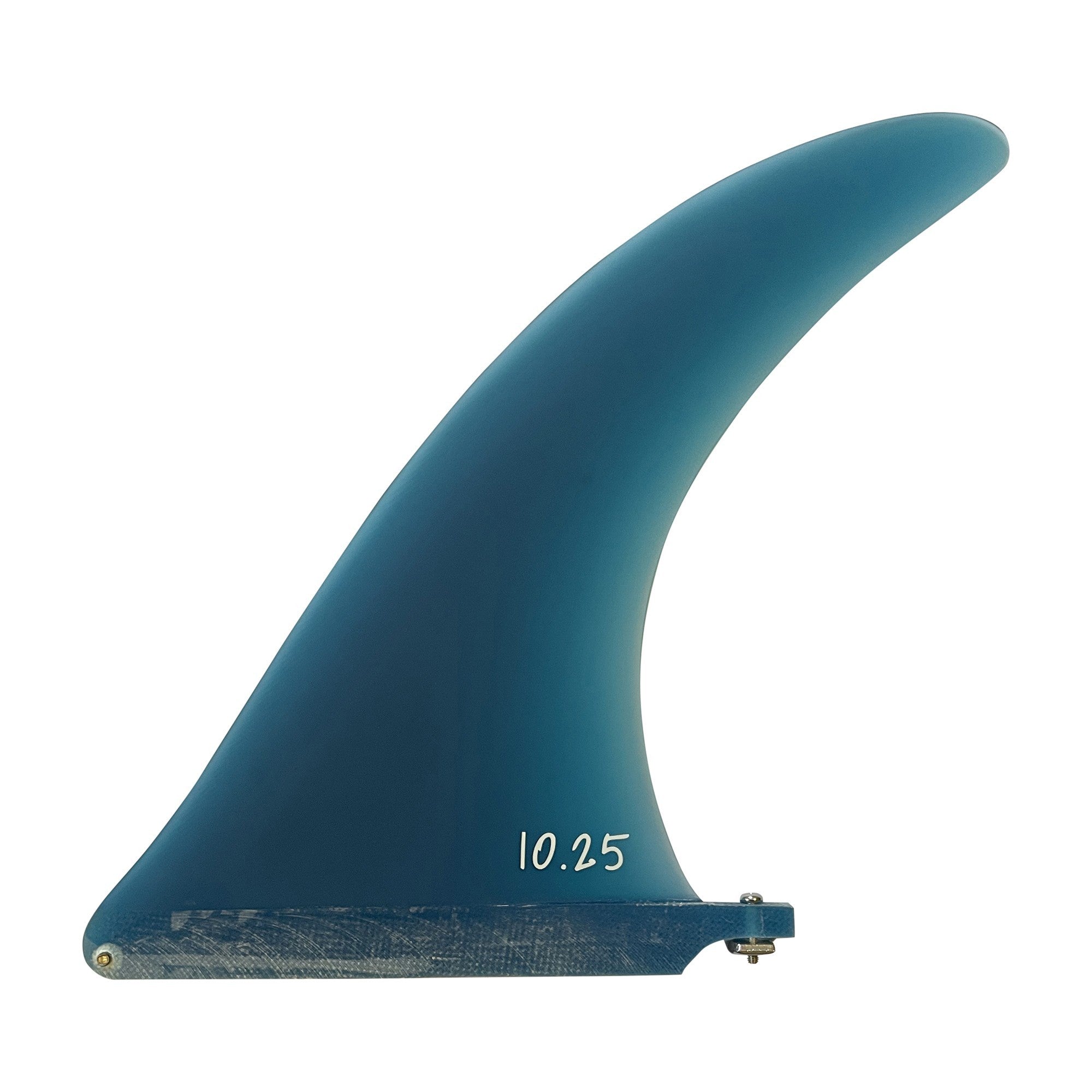 SISTEMA DE SURF - Aleta única de fibra de vidrio Dolphin (caja de EE. UU.) - 8.5" - Azul