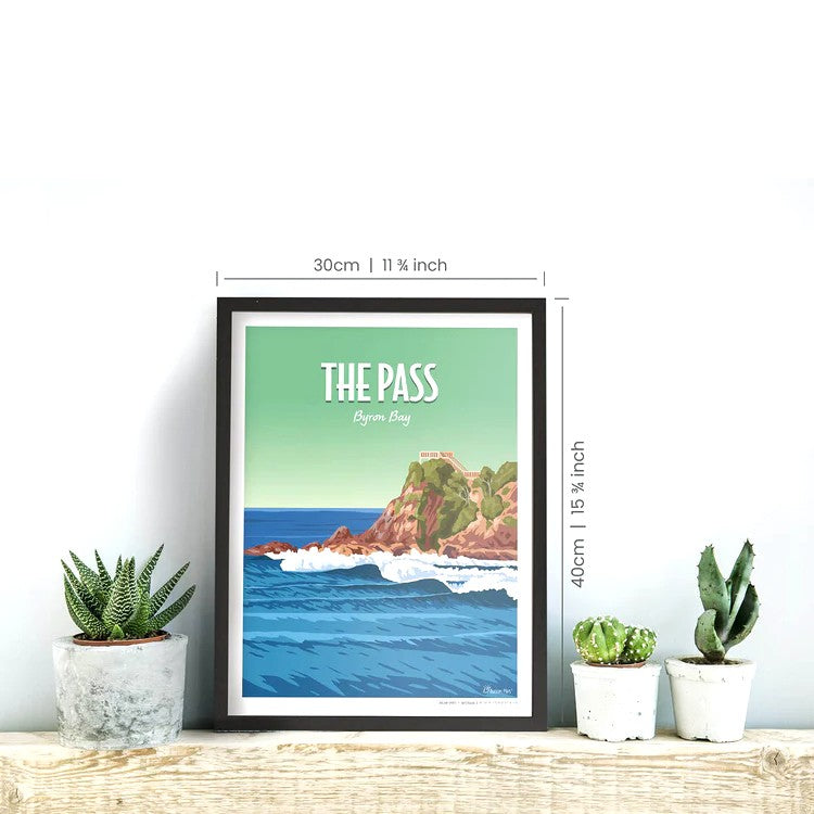 AWESOME MAPS - Poster - The Pass
