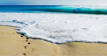 Fotografía de surf ROB GILLEY 'Huellas del Caribe'