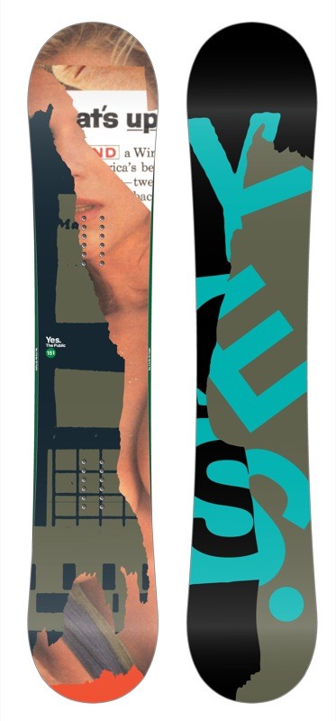 YES The Public 2014 Snowboard