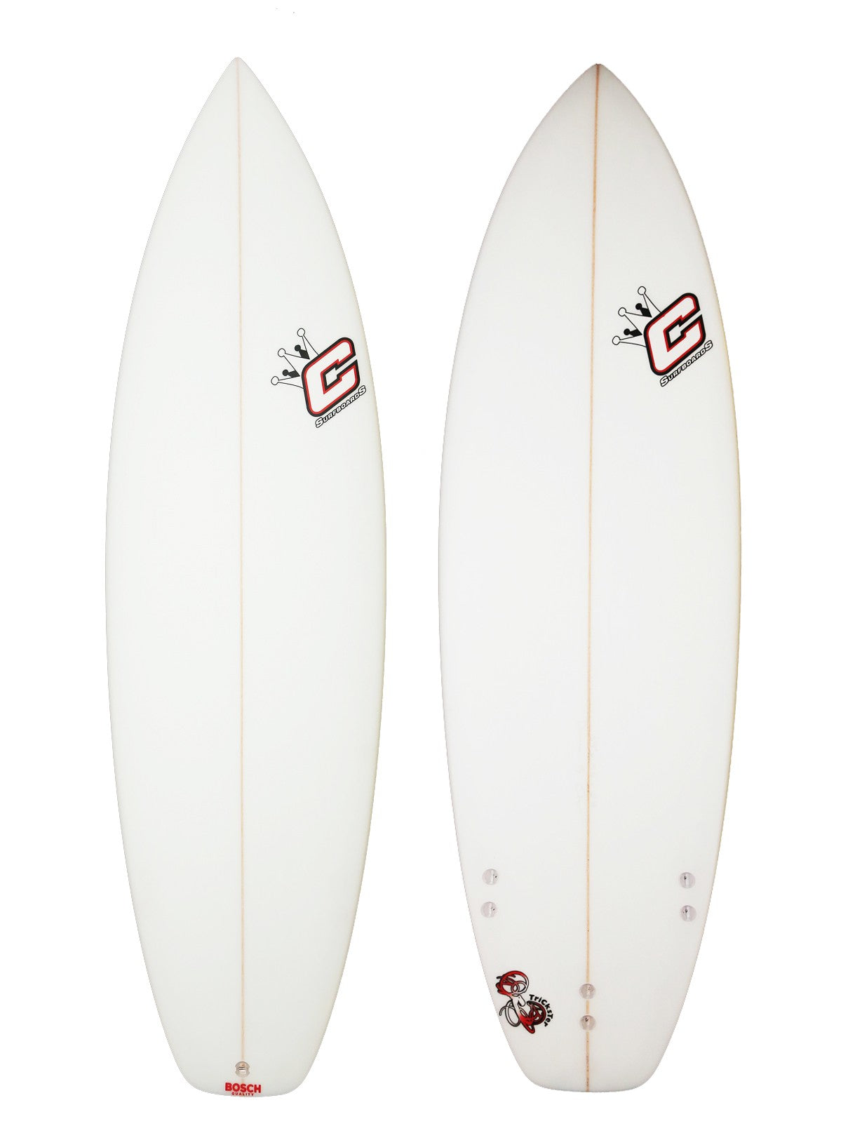 CLAYTON Surfboards - Trickster (PU) FCS - 5'5