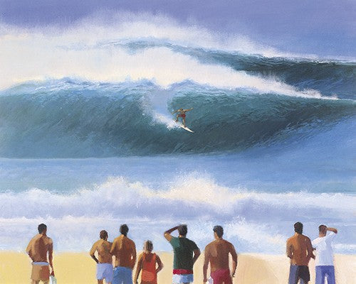 KEN AUSTER - Lithograph - 'North Shore'