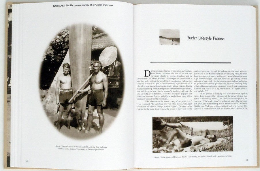Surf Book: Tom Blake - The Uncommon Journey of a Pioneer Waterman