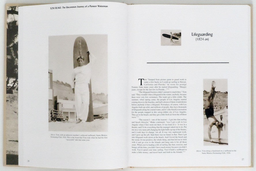 Surf Book: Tom Blake - The Uncommon Journey of a Pioneer Waterman