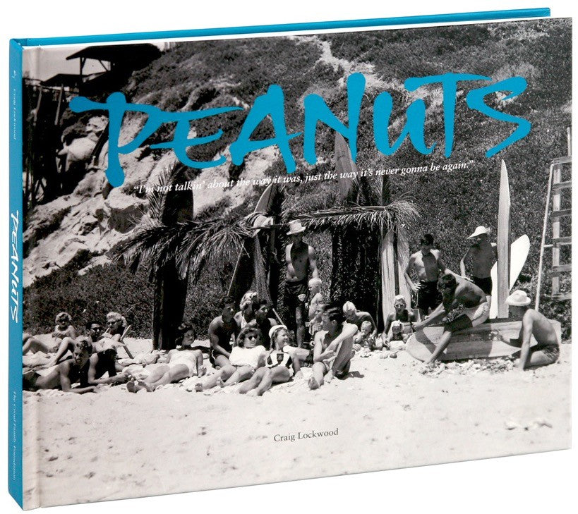 Libro de surf: PEANUTS - George Peanuts Larson (texto de Craig Lockwood)