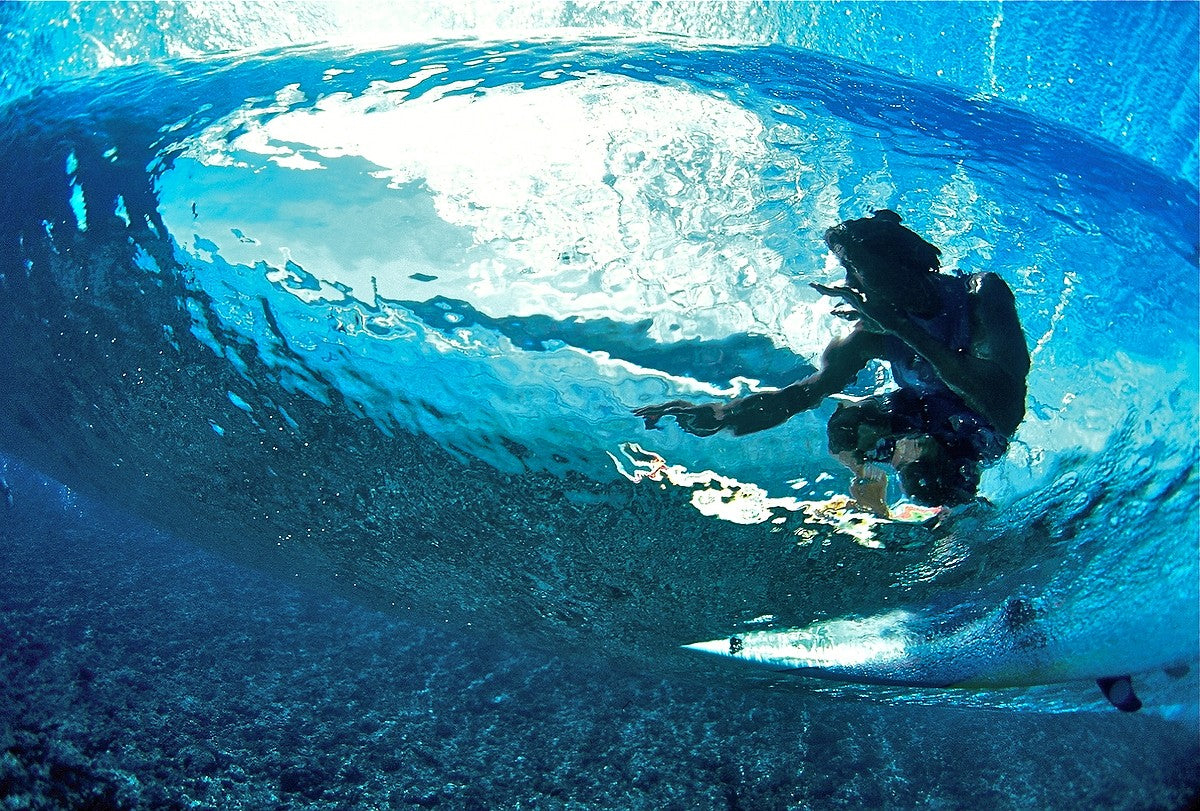 Fotografía de surf ROB GILLEY 'Ojo de cristal de Tahití'