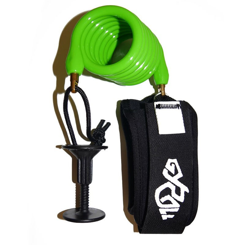 GYROLL - Leash biceps Bodyboard Variable Arm - Lime