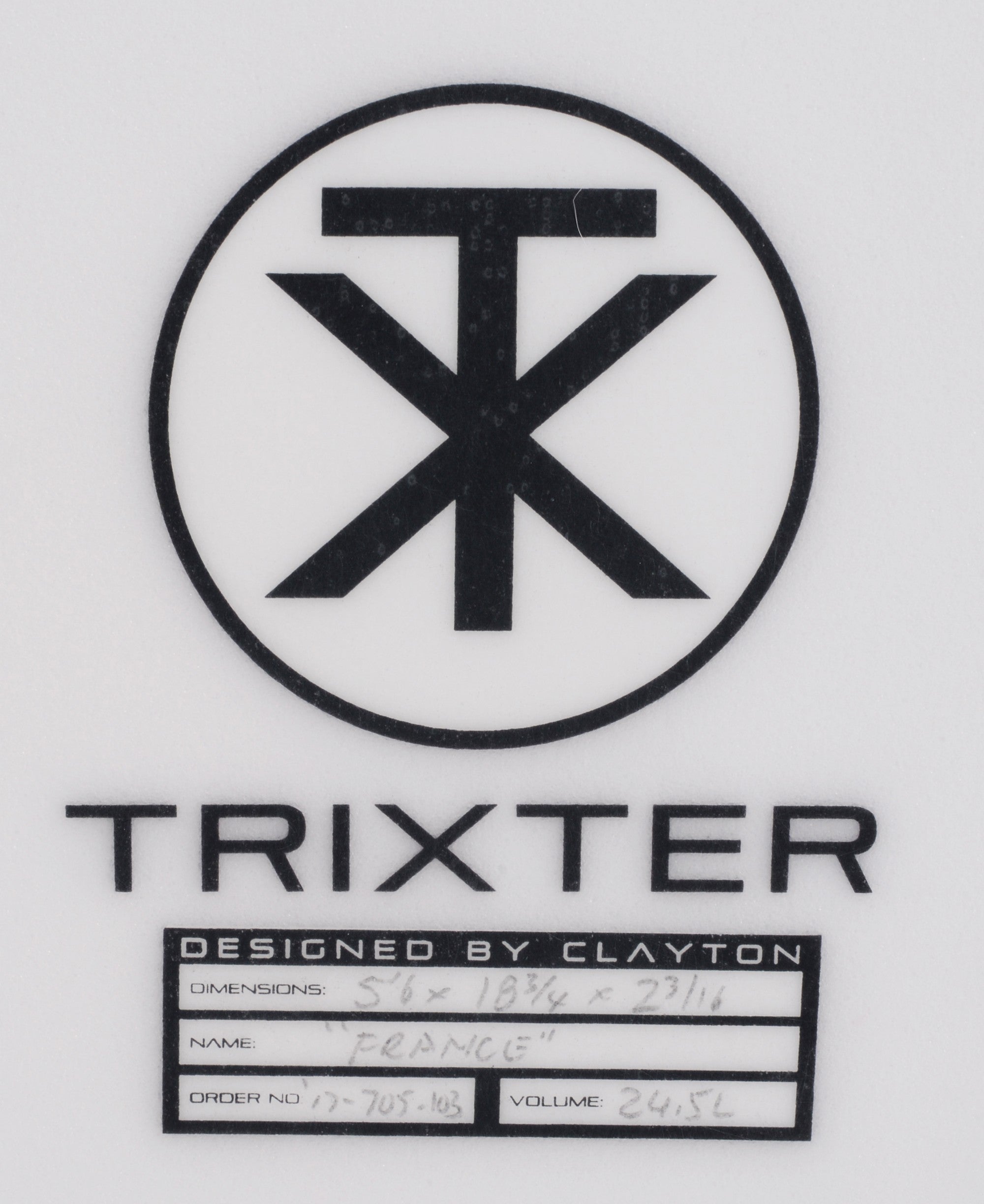 CLAYTON Surfboards - Trickster (PU) Fcs - 5'6