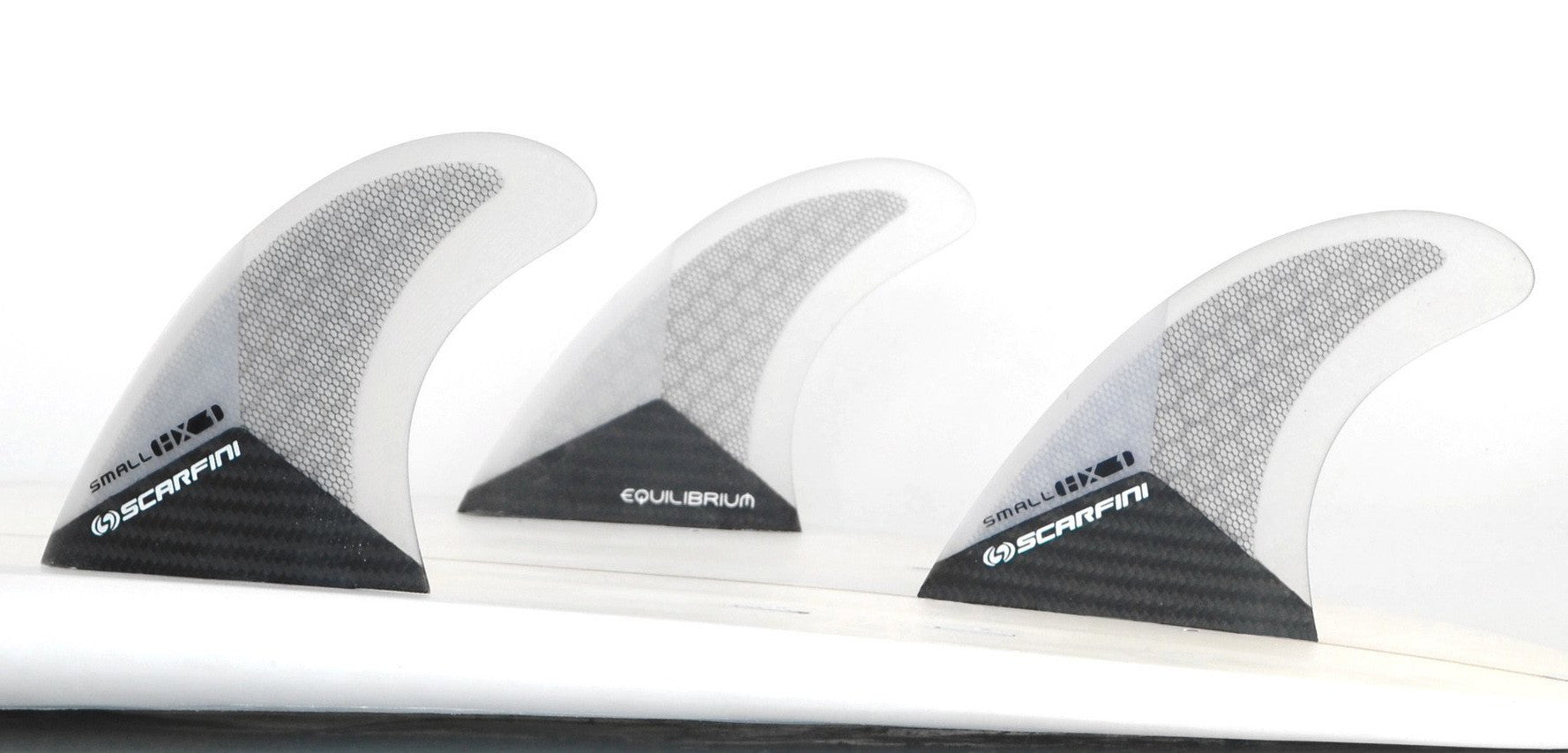 Set of 3 SCARFINI FX1 Carbon fins (size S) (Future)