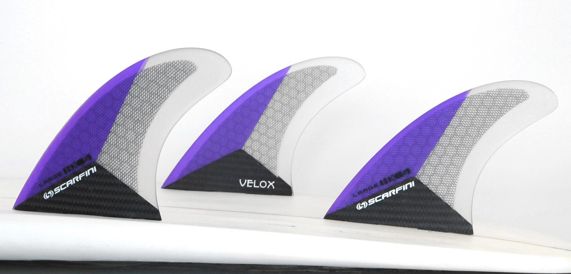 Set of 3 SCARFINI FX5 Carbon fins (size L) (Future)