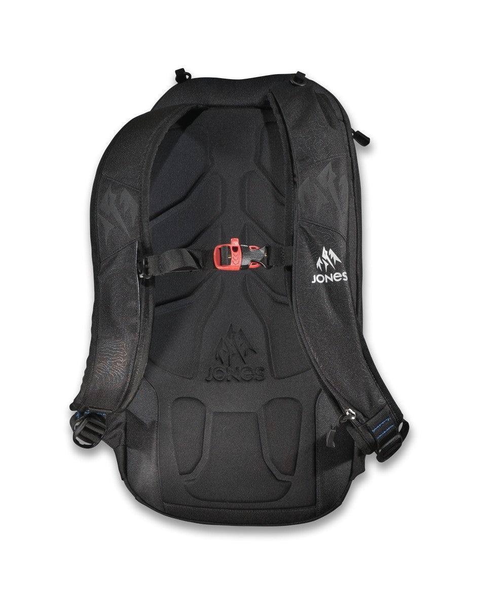 JONES SNOWBOARDS Deeper Black 18L backpack