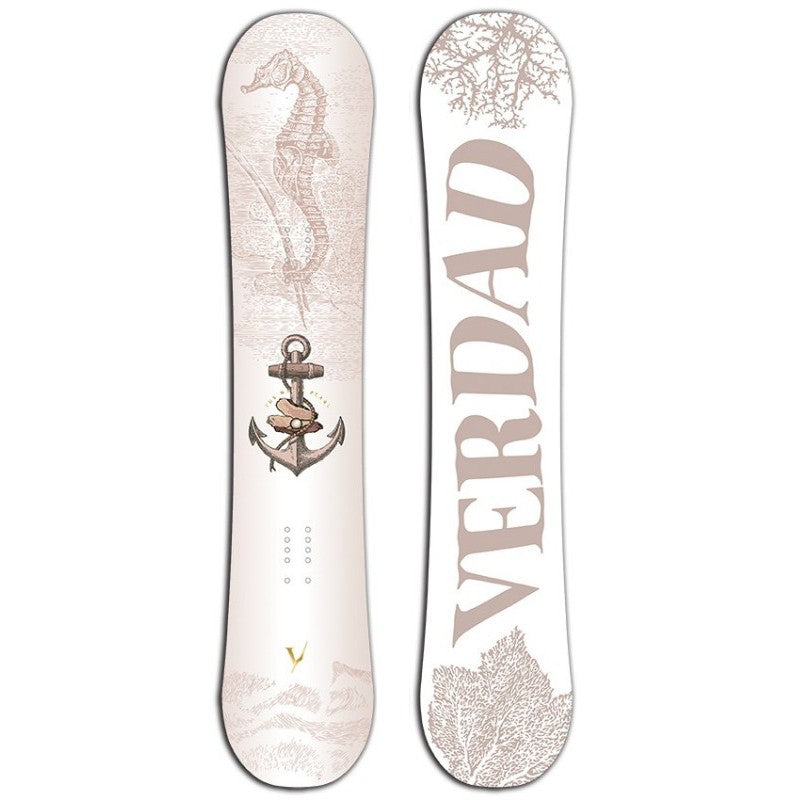 Snowboard VERDAD White Pearl 2016