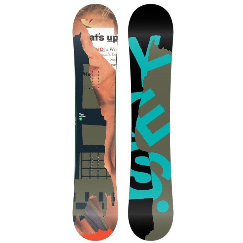 YES Snowboards - Planche de Snowboard - The Public 151