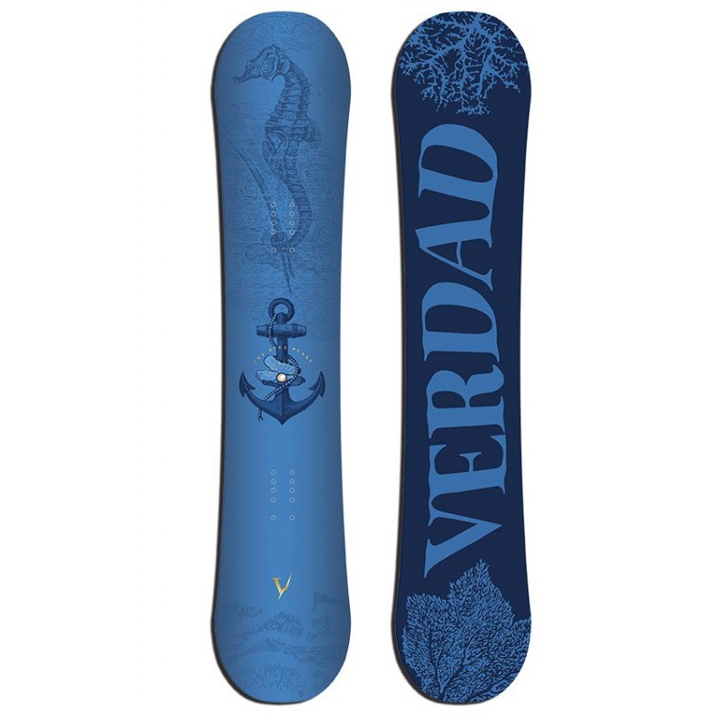 Tabla de snowboard VERDAD Azul Perla 2016