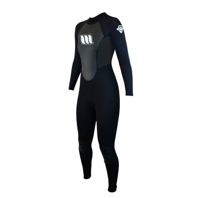 Traje de surf mujer WEST Enforcer Lady 4/3mm back zip - Negro