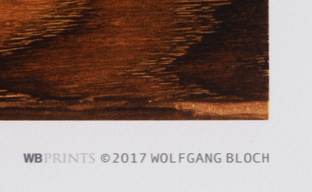 Litografía de WOLFGANG BLOCH núm. 127-07