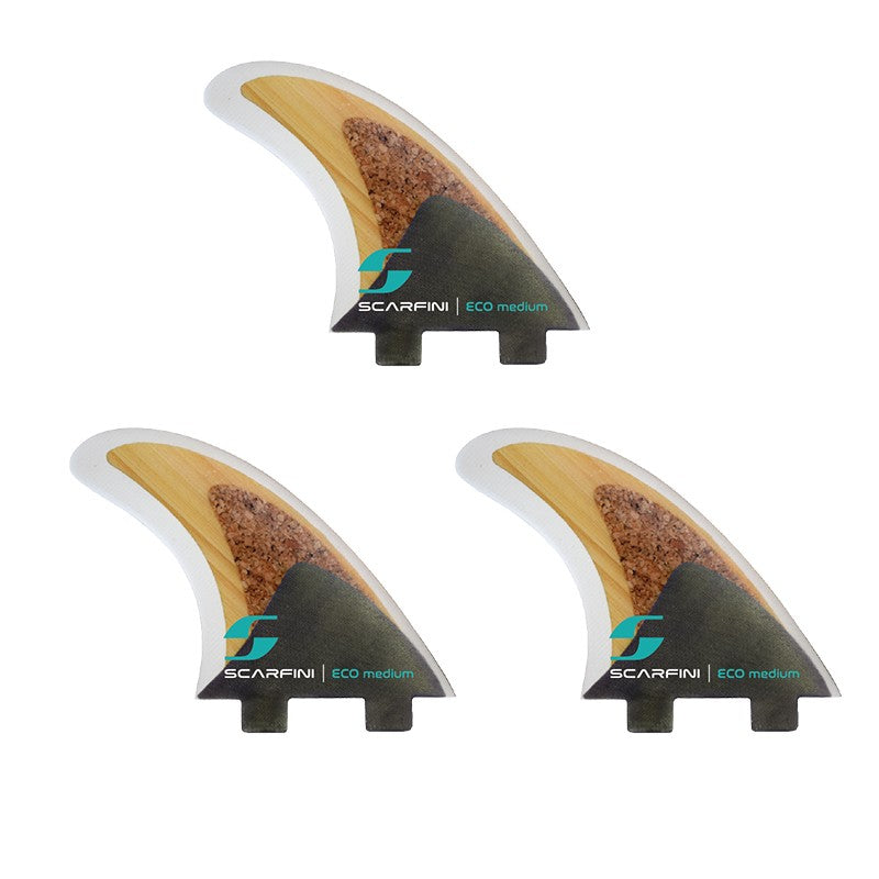 Set of 3 SCARFINI HX2 ECO Series fins (size M) (FCS)